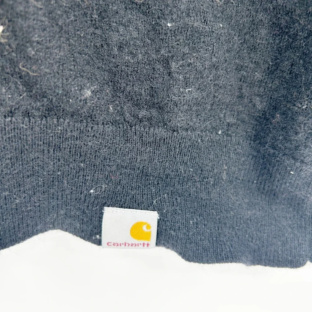 Carhartt‎ WIP Mens Work In Progress Playoff Lambswool Blend Turtleneck Sweater M